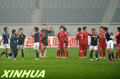 奧運會女足亞洲區(qū)預(yù)選賽：中國隊不敵日本隊
