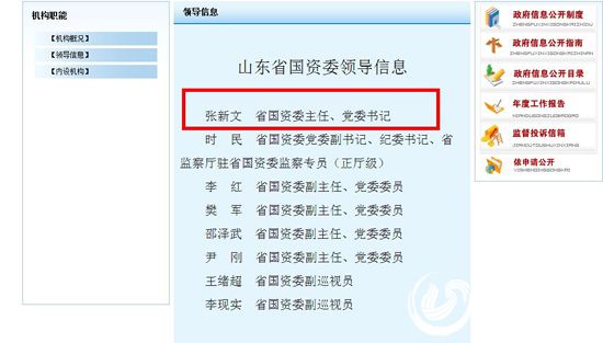 兗礦集團(tuán)原董事長(zhǎng)張新文任山東省國(guó)資委主任