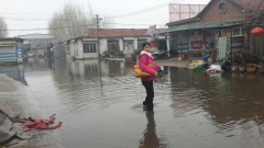濟(jì)南一條10米寬馬路逢雨必淹 市民調(diào)侃“來看海”