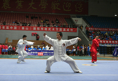 首屆中國(泰山)國際傳統(tǒng)武術(shù)節(jié)開幕