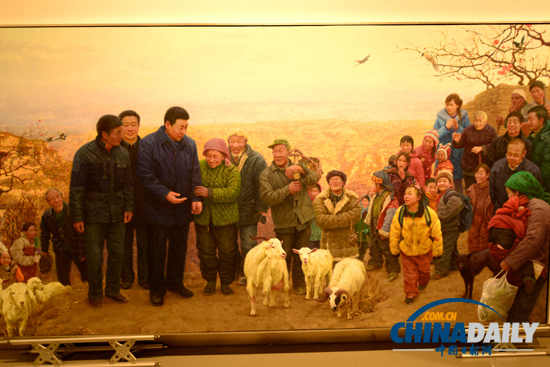 “十藝節(jié)全國(guó)優(yōu)秀美術(shù)作品展覽山東預(yù)選作品展暨山東省重大歷史題材美術(shù)創(chuàng)作工程作品展覽”開(kāi)幕