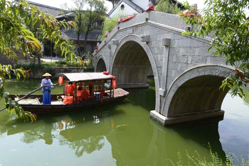臺兒莊古城重建工程圓滿竣工爭創(chuàng)世界文化遺產(chǎn)