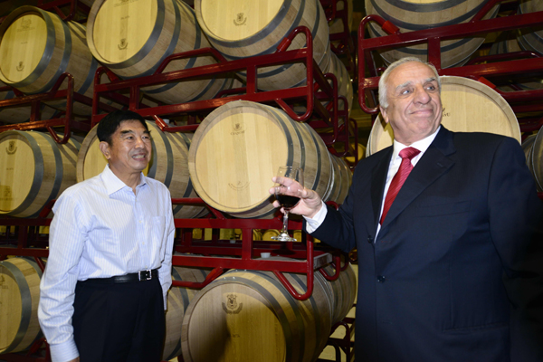 陜西張裕瑞那城堡酒莊開業(yè)