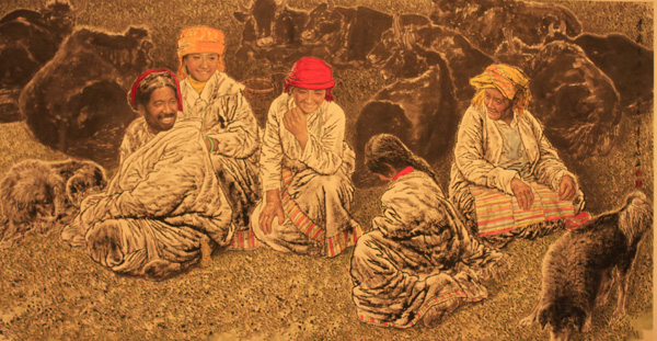 第十屆中國(guó)藝術(shù)節(jié)?全國(guó)優(yōu)秀美術(shù)作品展開幕