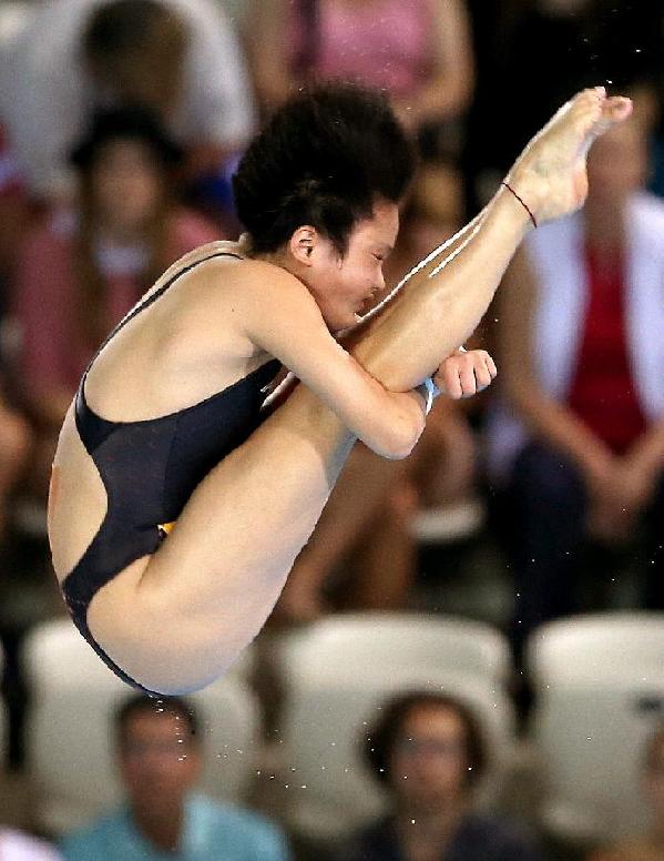 跳水——女子十米跳臺(tái)：陳若琳奪冠