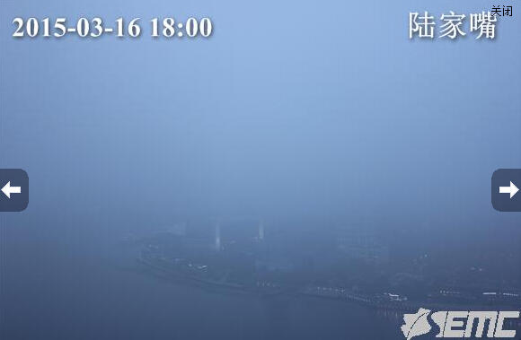 滬大霧黃色預警信號維持 部分地區(qū)能見度700米