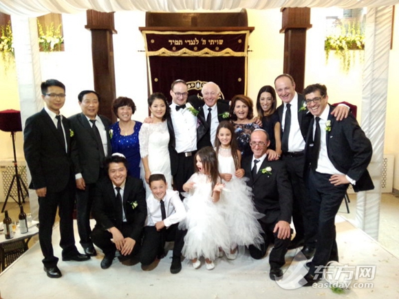 上海猶太難民紀(jì)念館首度開放舉行婚禮 見證中猶聯(lián)姻