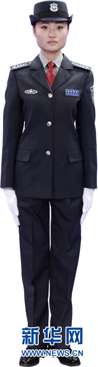 全國保安將換著新式服裝和統(tǒng)一標志(組圖)