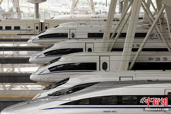 中國北車召回54大列CRH380BL型動車組整改