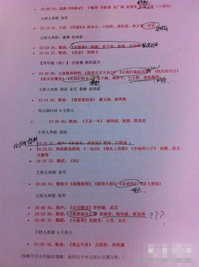 傳春晚節(jié)目單泄露 趙本山攜愛徒小沈陽“壓軸”