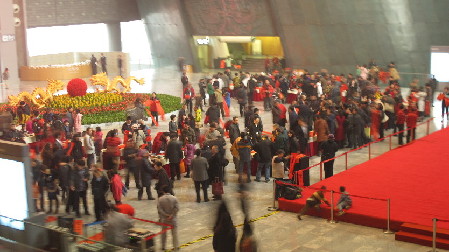 祥龍送瑞彩，博物館里過大年