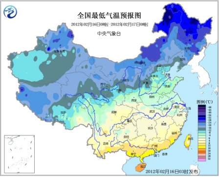 未來三天冷空氣影響中東部大部 長(zhǎng)江以南有陰雨