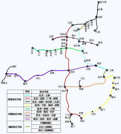 鐵道部：京哈、京深高鐵通道年底貫通