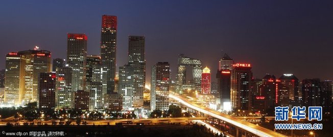 央視新臺(tái)址主樓竣工 將用于轉(zhuǎn)播倫敦奧運(yùn)(圖)