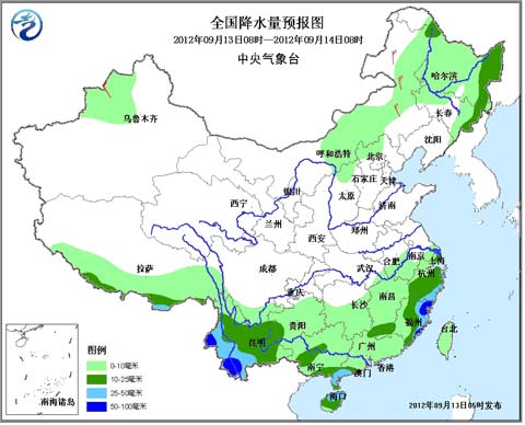 西南江南等地區(qū)將迎較強(qiáng)降雨 中東部有明顯降溫