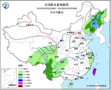 我國(guó)東北、華北等地將有降雨并伴有4～6℃降溫