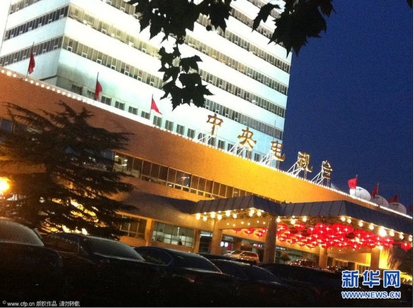 2013年央視蛇年春晚舞臺開始施工 內(nèi)場圖曝光