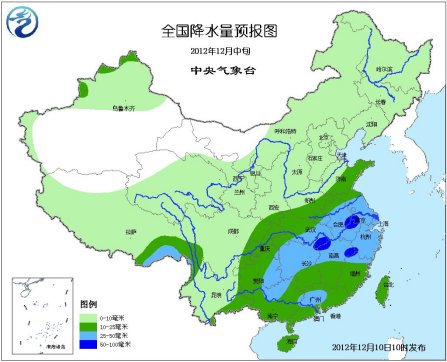 中東部地區(qū)氣溫將逐漸回升 南方多地有霧霾
