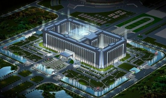 濟南政府大樓造價40億 規(guī)模僅次五角大樓