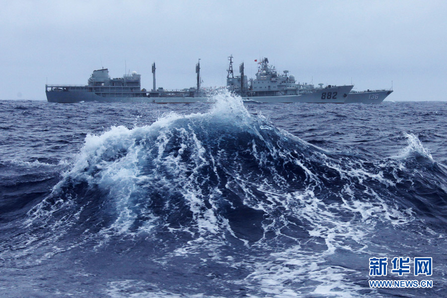 中國(guó)海軍編隊(duì)疑在西太平洋遭不明潛艇跟蹤