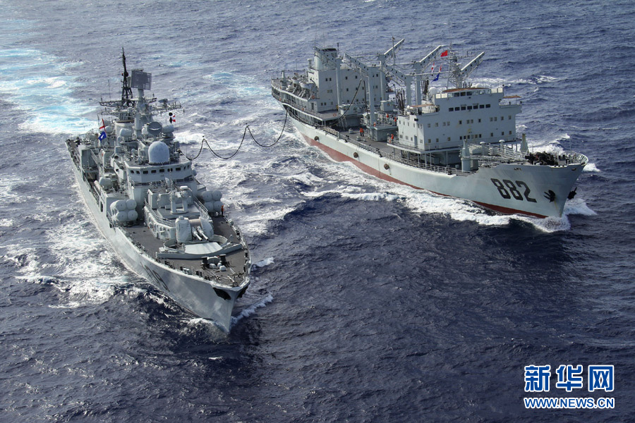 中國海軍編隊(duì)疑在西太平洋遭不明潛艇跟蹤