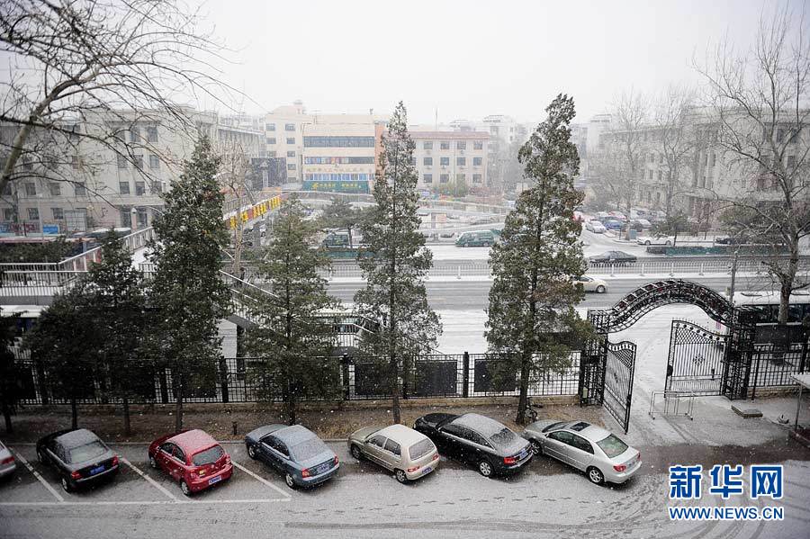 “雪花紛飛看京城”：北京大部地區(qū)迎來降雪