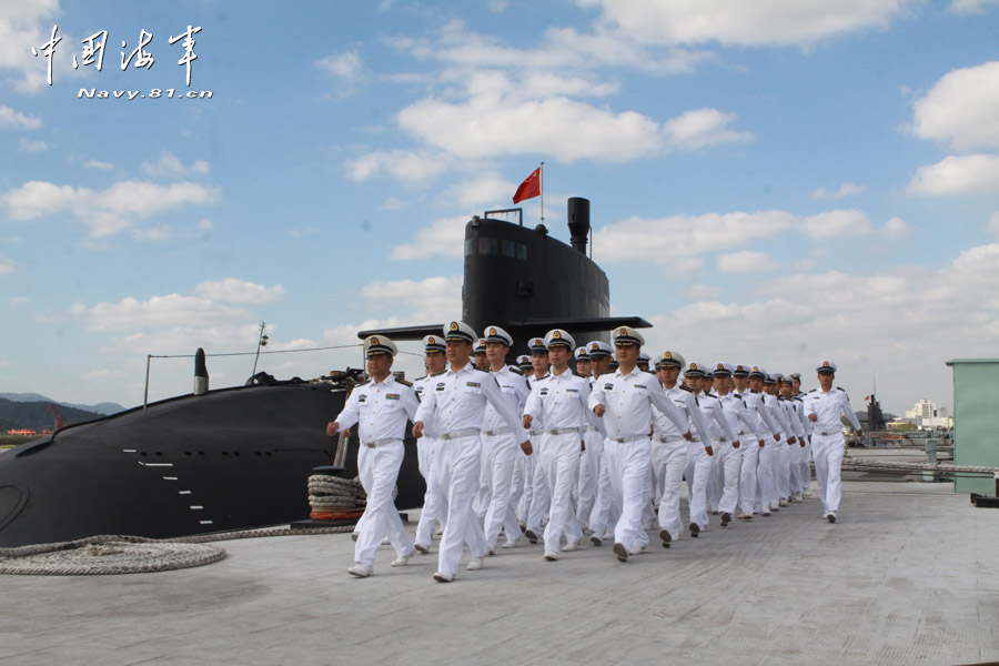 中國(guó)海軍新型潛艇內(nèi)部照曝光（組圖）