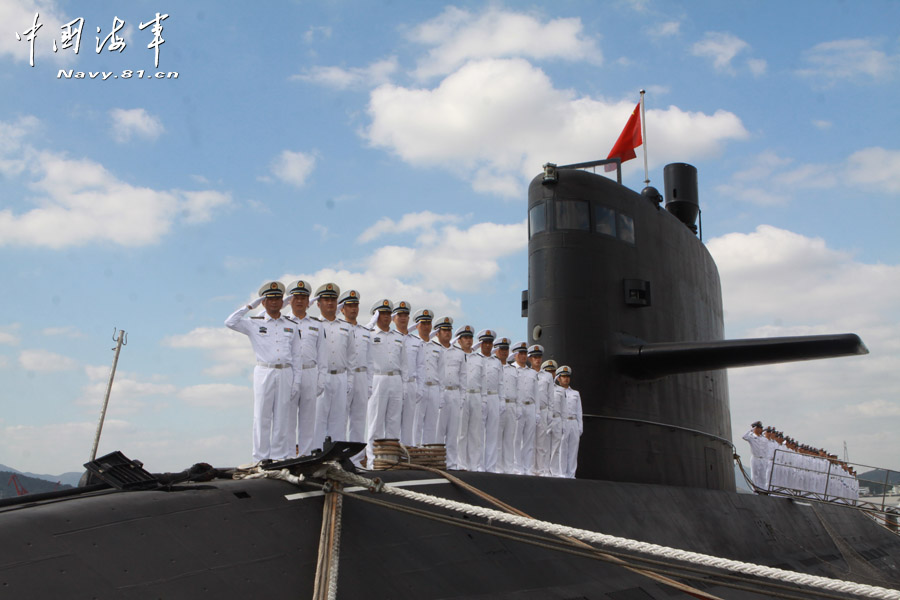 中國(guó)海軍新型潛艇內(nèi)部照曝光（組圖）