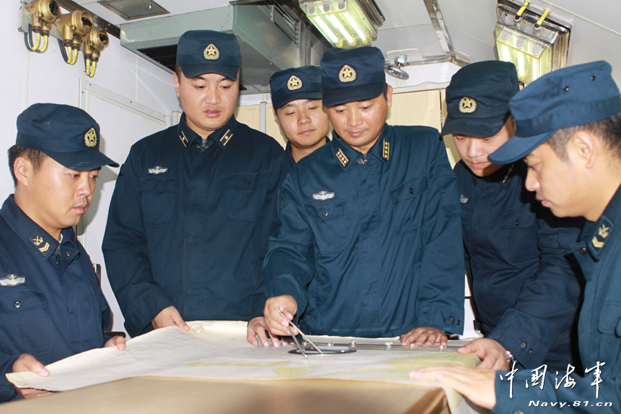 中國(guó)海軍新型潛艇內(nèi)部照曝光（組圖）