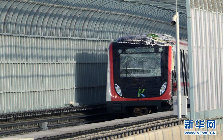 昆明地鐵南段列車試運行中發(fā)生脫軌事故 致一死一傷