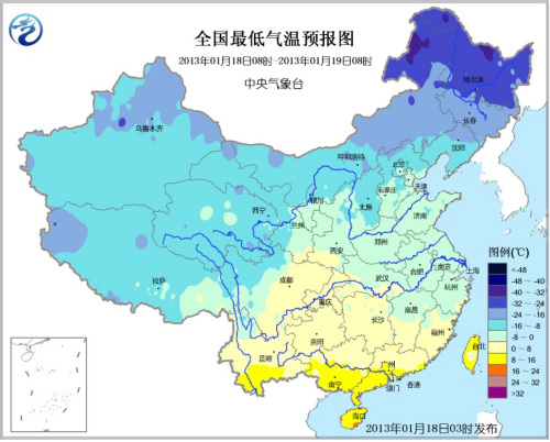 中國(guó)北方將出現(xiàn)大范圍降雪 西藏局部地區(qū)大暴雪