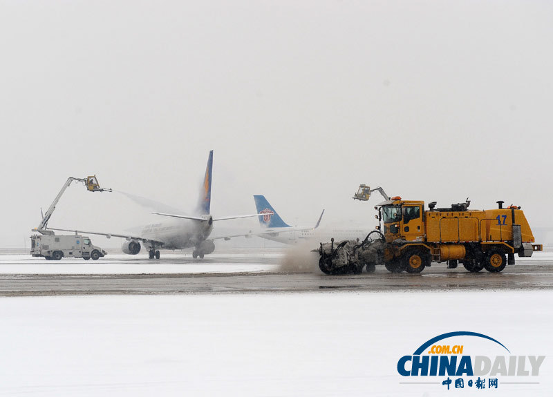 “大寒”迎來降雪 首都機(jī)場全力保障