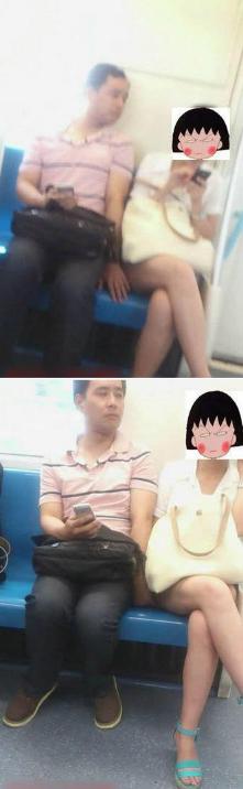 上海一女子地鐵上遇色狼摸大腿不敢報(bào)警(圖)