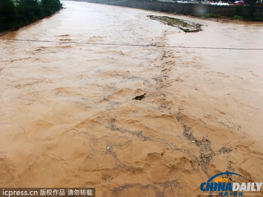 高清：強(qiáng)降雨致陜西9市20萬人受災(zāi) 已9人遇難損失2億多