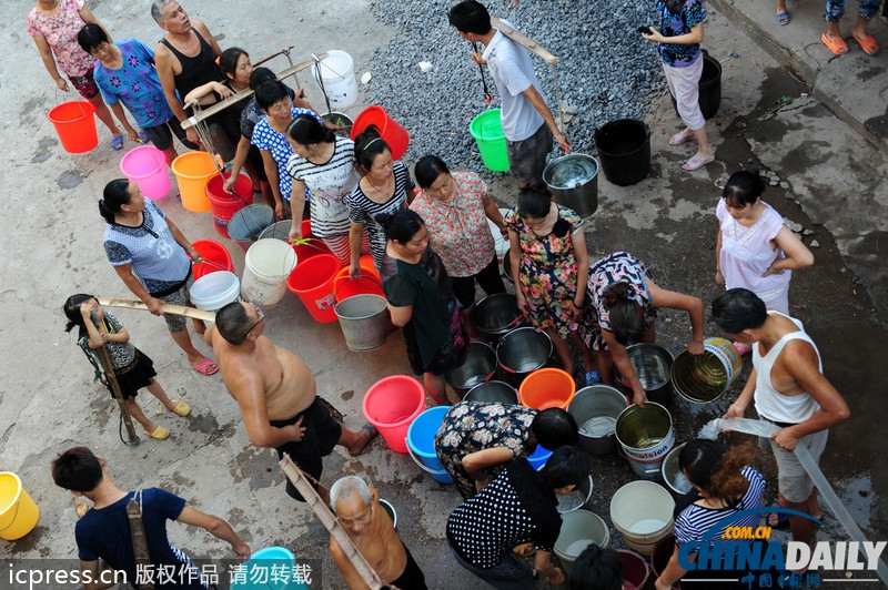 湖南旱情蔓延：引水澆灌農(nóng)田自救 定點定時供水解旱農(nóng)之渴