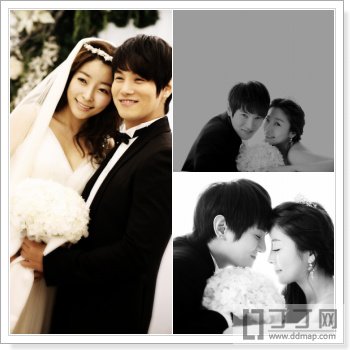 《我們結(jié)婚了》婚紗照盤點 維尼鬼澤最養(yǎng)眼