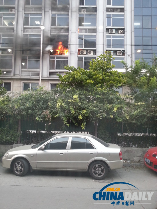 北京惠新西街一處辦公樓發(fā)生火災(zāi)