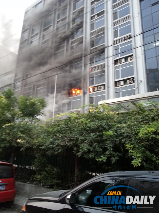 北京惠新西街一處辦公樓發(fā)生火災(zāi)