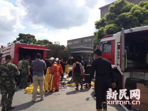 上海一冷庫液氨泄漏致15死26傷 現(xiàn)場搜救已結(jié)束