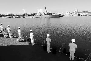 中國海軍三艦抵珍珠港 中美七年來首次聯(lián)合軍演