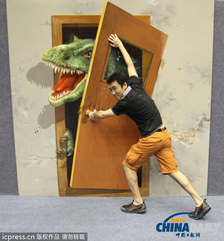 天津首屆國(guó)際3D魔幻藝術(shù)展亮相津門