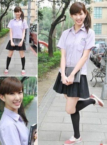 網(wǎng)友旅途中曬各地心中最美校服