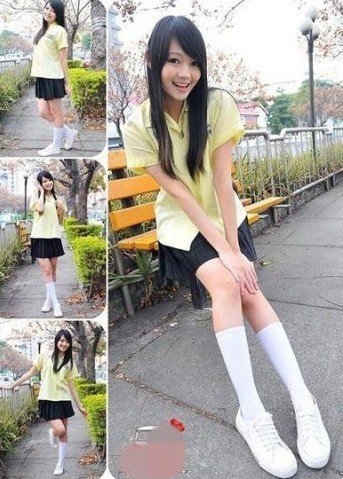 網(wǎng)友旅途中曬各地心中最美校服