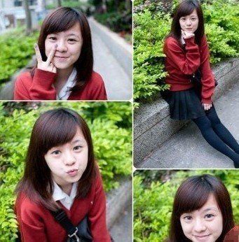 網(wǎng)友旅途中曬各地心中最美校服