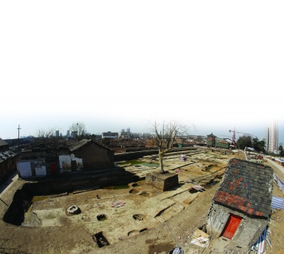 南京門西地區(qū)發(fā)現(xiàn)古建筑遺址或?yàn)槔畎自?shī)中的鳳凰臺(tái)