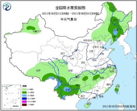 長江中下游氣象干旱區(qū)未來三天依然無明顯降水