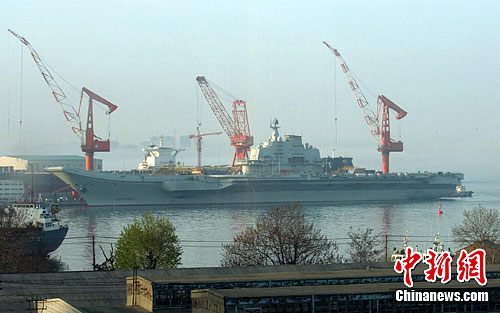 中國(guó)航母平臺(tái)第六次海試歸來 歷時(shí)9天