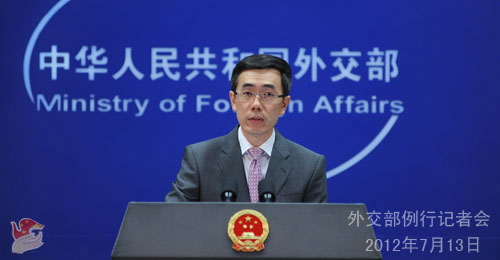 外交部：我漁政船是執(zhí)行正常公務 中方拒絕日方提出的抗議