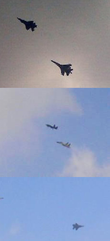 殲-31隱身戰(zhàn)機成功首飛 殲-11B空中伴飛