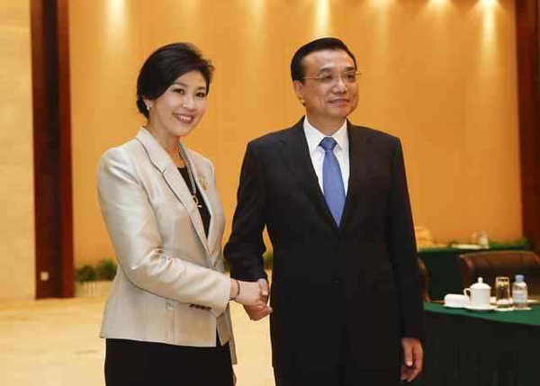 李克強會見東盟國家領導人